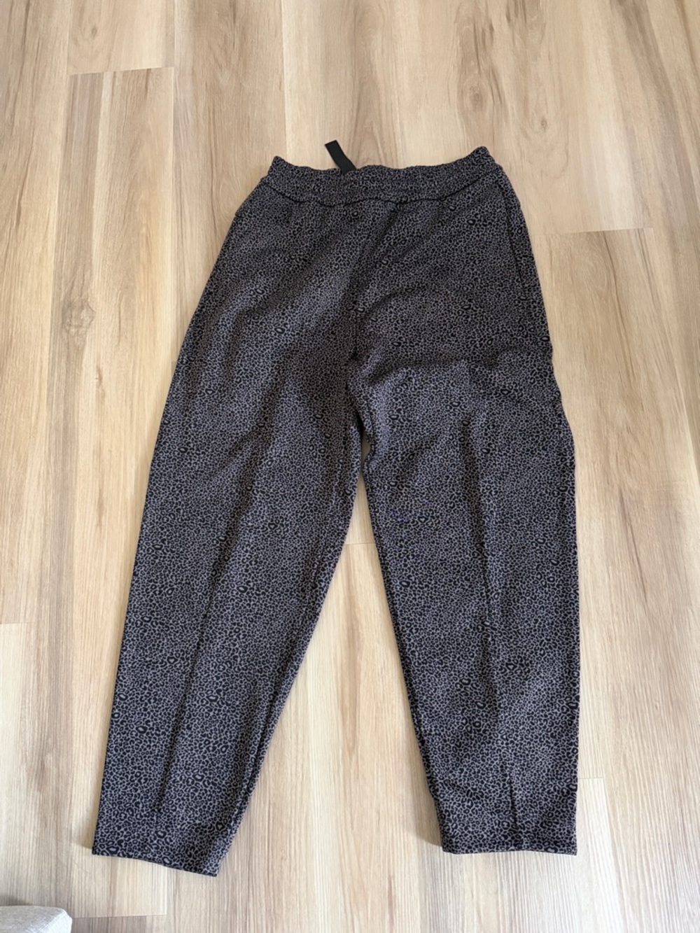 lululemon athletica Men's Black Charcoal Micro Leopard Joggers
